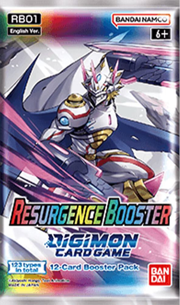 Digimon TCG: Resurgence Booster Pack (RB01) – Wylder Gaming