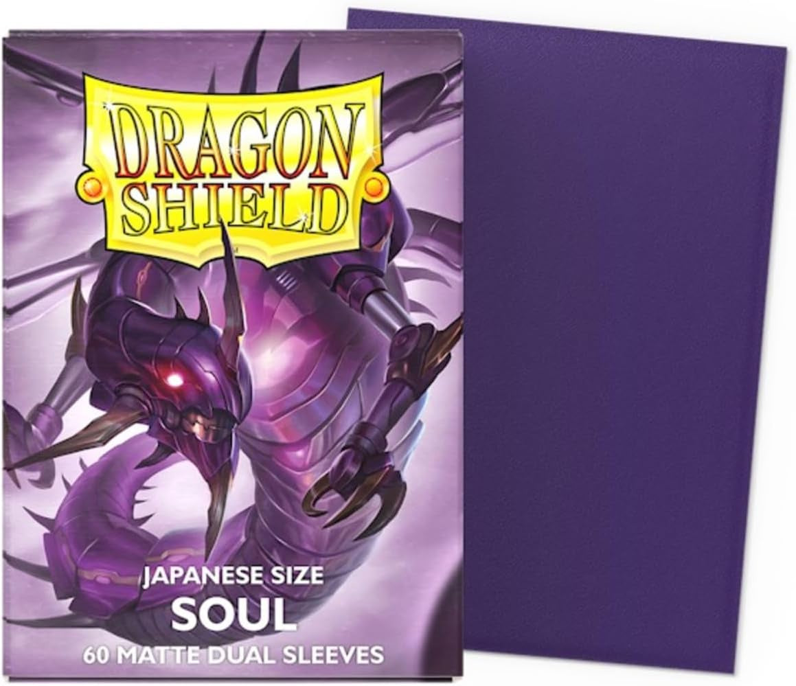 Dragon Shields: Japanese (60) Matte Dual - Metallic Purple / Soul (DISPLAY 10)