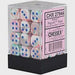 Dice Menagerie 10: 12mm D6 Festive Pop Art/Blue (36)