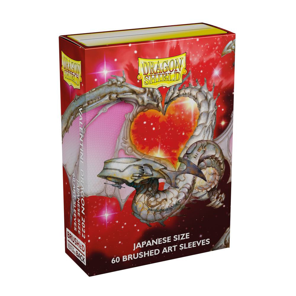 Dragon Shields: Japanese (60) Brushed Art - Valentine Dragons 2022 (DISPLAY 10)
