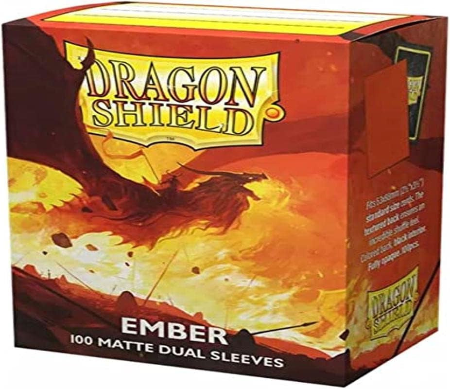 Dragon Shields: Japanese (60) Matte Dual - Ember (DISPLAY 10)
