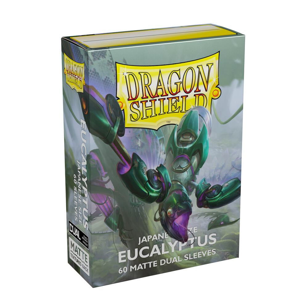 Dragon Shields: Japanese (60) Matte Dual - Eucalyptus (DISPLAY 10)
