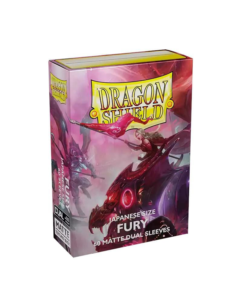 Dragon Shields: Japanese (60) Matte Dual - Fury (DISPLAY 10)