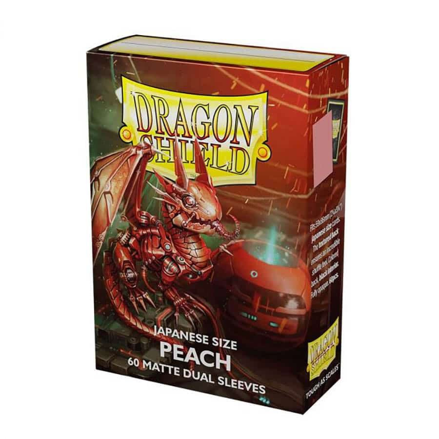 Dragon Shields: Japanese (60) Matte Dual - Peach (DISPLAY 10)