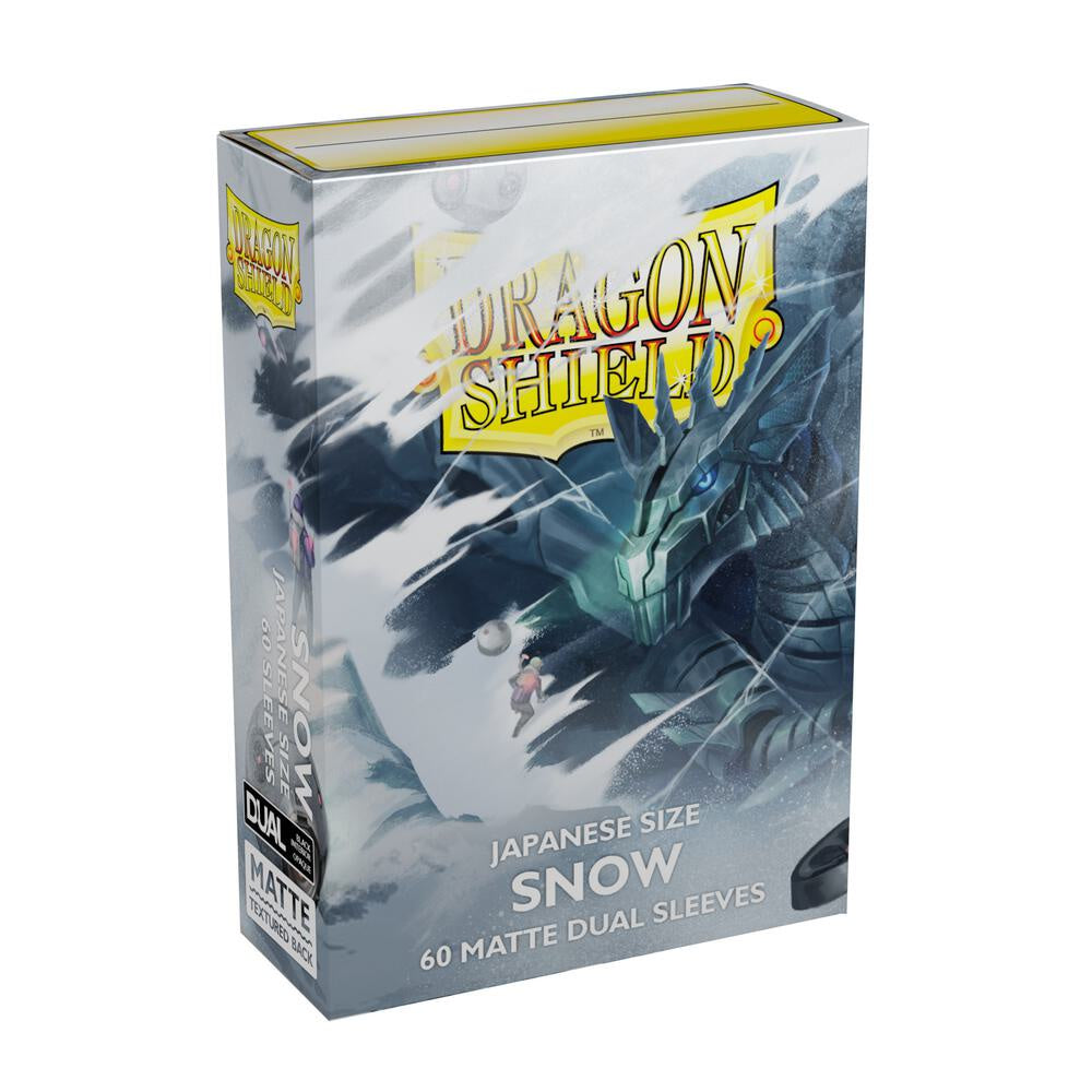 Dragon Shields: Japanese (60) Matte Dual - Snow (DISPLAY 10)