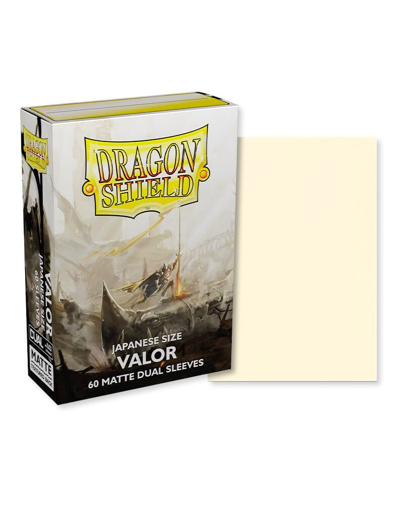 Dragon Shields: Japanese (60) Matte Dual - Valor (DISPLAY 10)