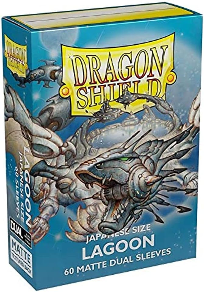 Dragon Shields: Japanese (60) Matte Dual - Lagoon (DISPLAY 10)