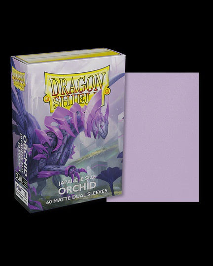 Dragon Shields: Japanese (60) Matte Dual - Orchid (DISPLAY 10)