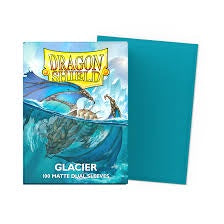 Dragon Shields: (100) Matte Dual - Glacier (DISPLAY 10)
