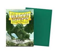Dragon Shields: (100) Green (DISPLAY 10)