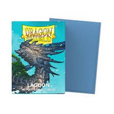 Dragon Shields: (100) Matte Dual - Lagoon (DISPLAY 10)
