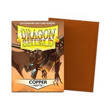 Dragon Shields: (100) Matte Copper (DISPLAY 10)