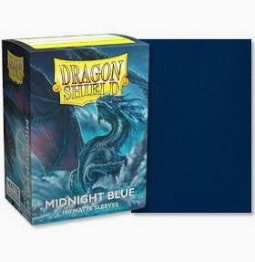 Dragon Shields: (100) Matte - Midnight Blue (DISPLAY 10)