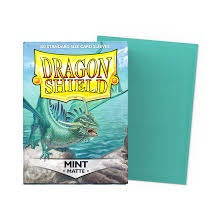 Dragon Shields: (100) Matte Mint (DISPLAY 10)