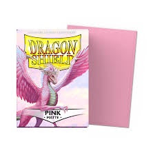 Dragon Shields: (100) Matte Pink (DISPLAY 10)