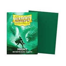 Dragon Shields: (100) Matte Dual - Might (DISPLAY 10)