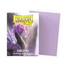 Dragon Shields: (100) Matte Dual - Orchid (DISPLAY 10)