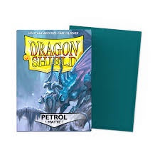 Dragon Shields: (100) Matte Petrol (DISPLAY 10)
