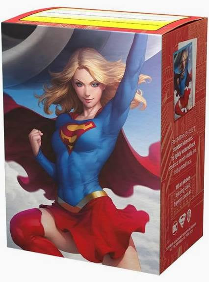 Dragon Shields: (100) Brushed Art - Supergirl (DISPLAY 10)