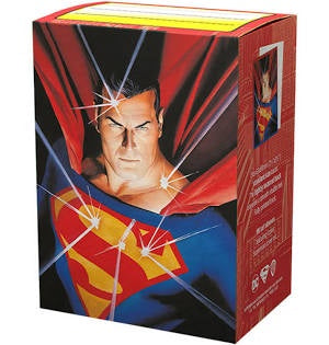 Dragon Shields: (100) Brushed Art - Superman (DISPLAY 10)