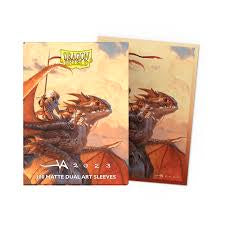 Dragon Shields: (100) Matte Dual Art - The Adameer (DISPLAY 10)