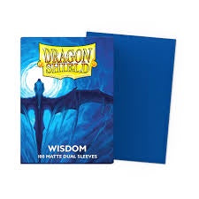 Dragon Shields: (100) Matte Dual - Wisdom (DISPLAY 10)