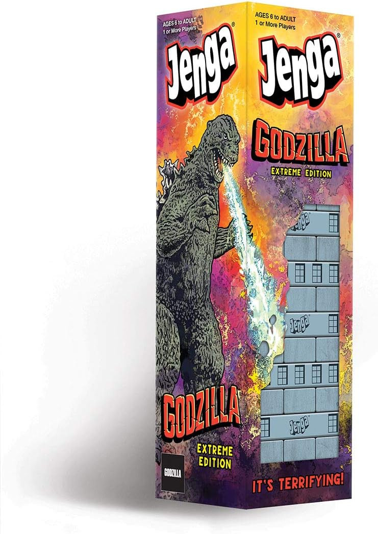 Jenga Godzilla