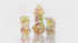 RPG Dice Set (7): Melon Ball Glowworm