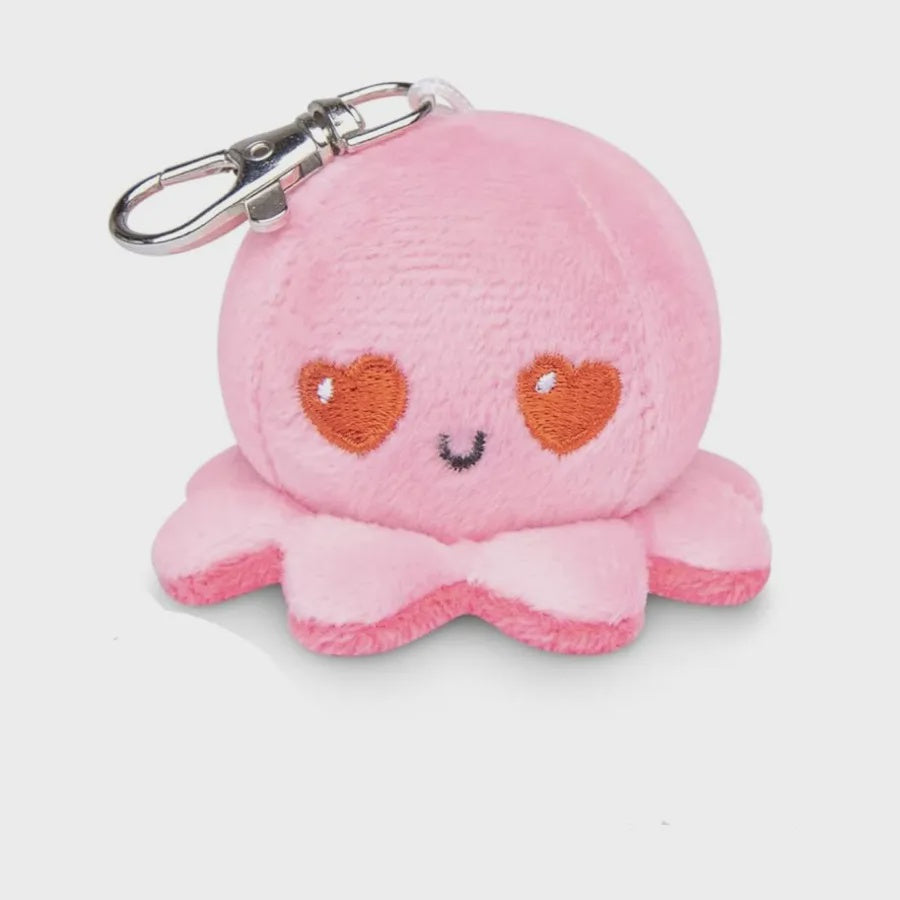 Plushie - Love Pink Octopus Keychain