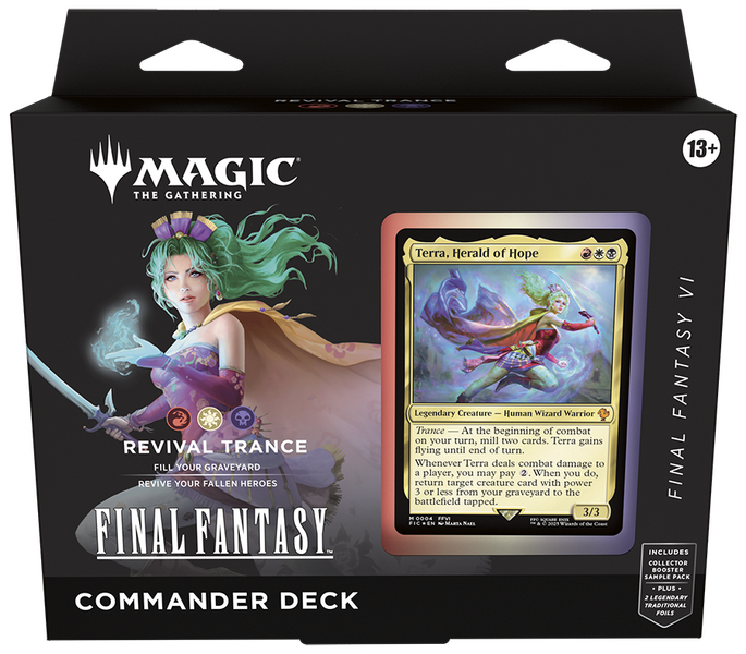 Revival Trance Commander Deck