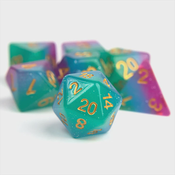 RPG Dice Set (7): Northern Lights