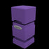 Satin Tower Deck Box: Purple