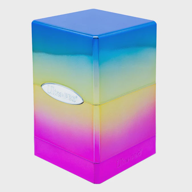 Satin Tower Deck Box: Hi-Gloss Rainbow