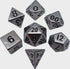 16mm Silver Metal Dice Set
