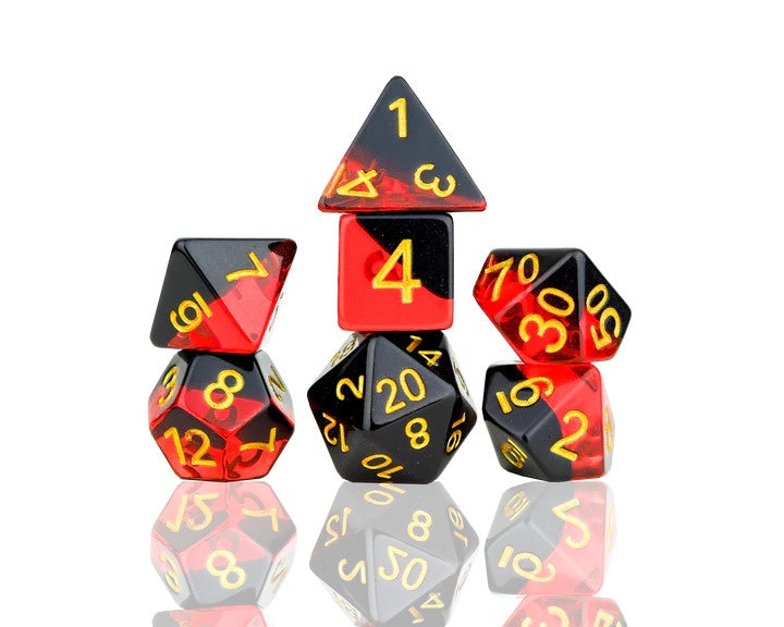 RPG Dice Set (7): Brimstone