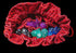 Velvet Dice Bags Dragon Storm Red