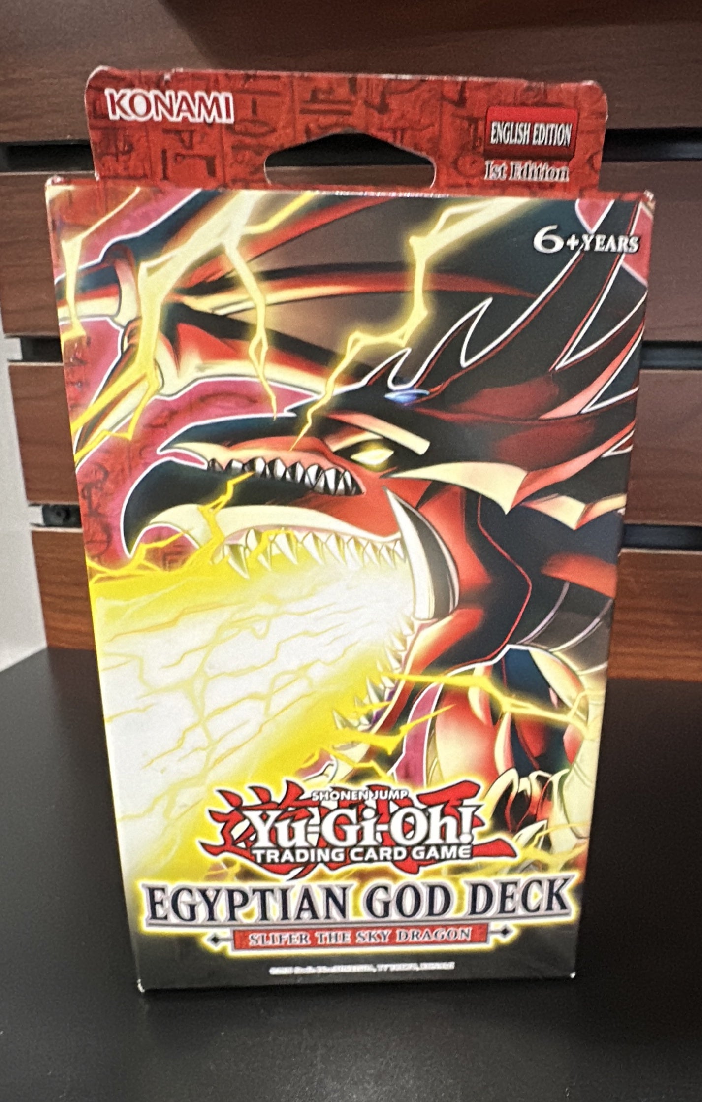 Egyptian God Deck - Slifer The Sky Dragon - 1st Edition