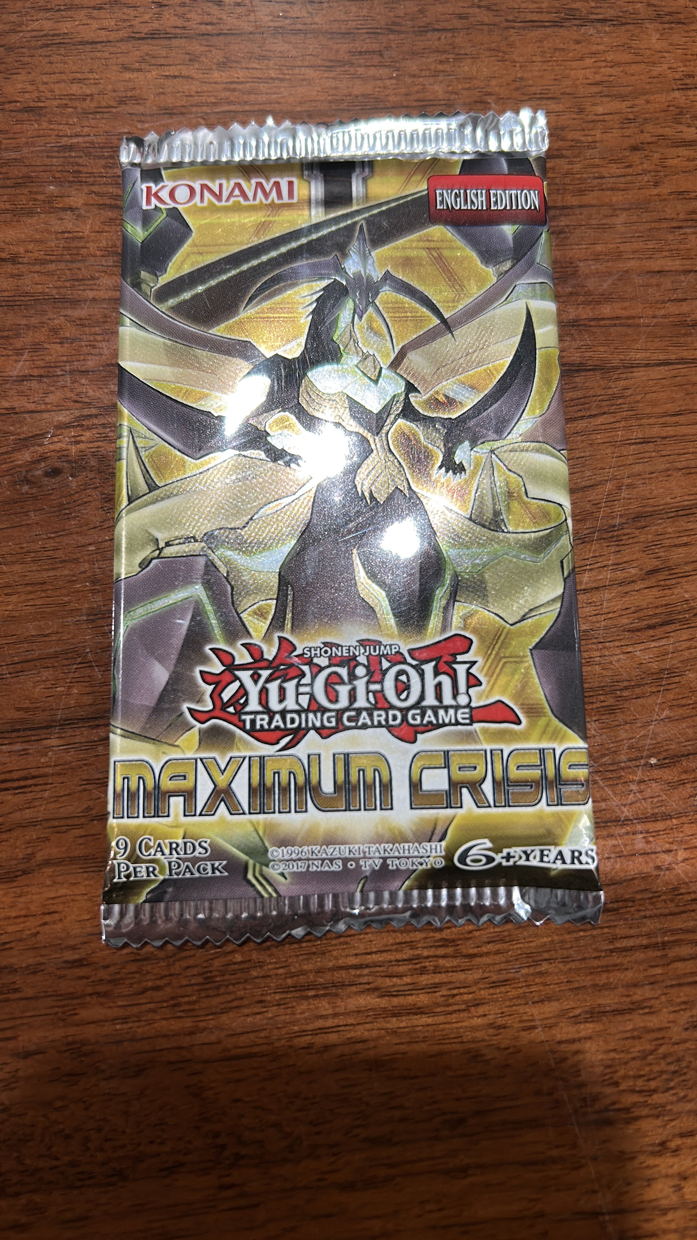 yugioh booster box maximum crisis Coming 6th August Yu-Gi-Oh! TCG Legendary Arc-V Decks Set *English Version* 27 Age Group Yugioh Maximum Crisis Box Opening