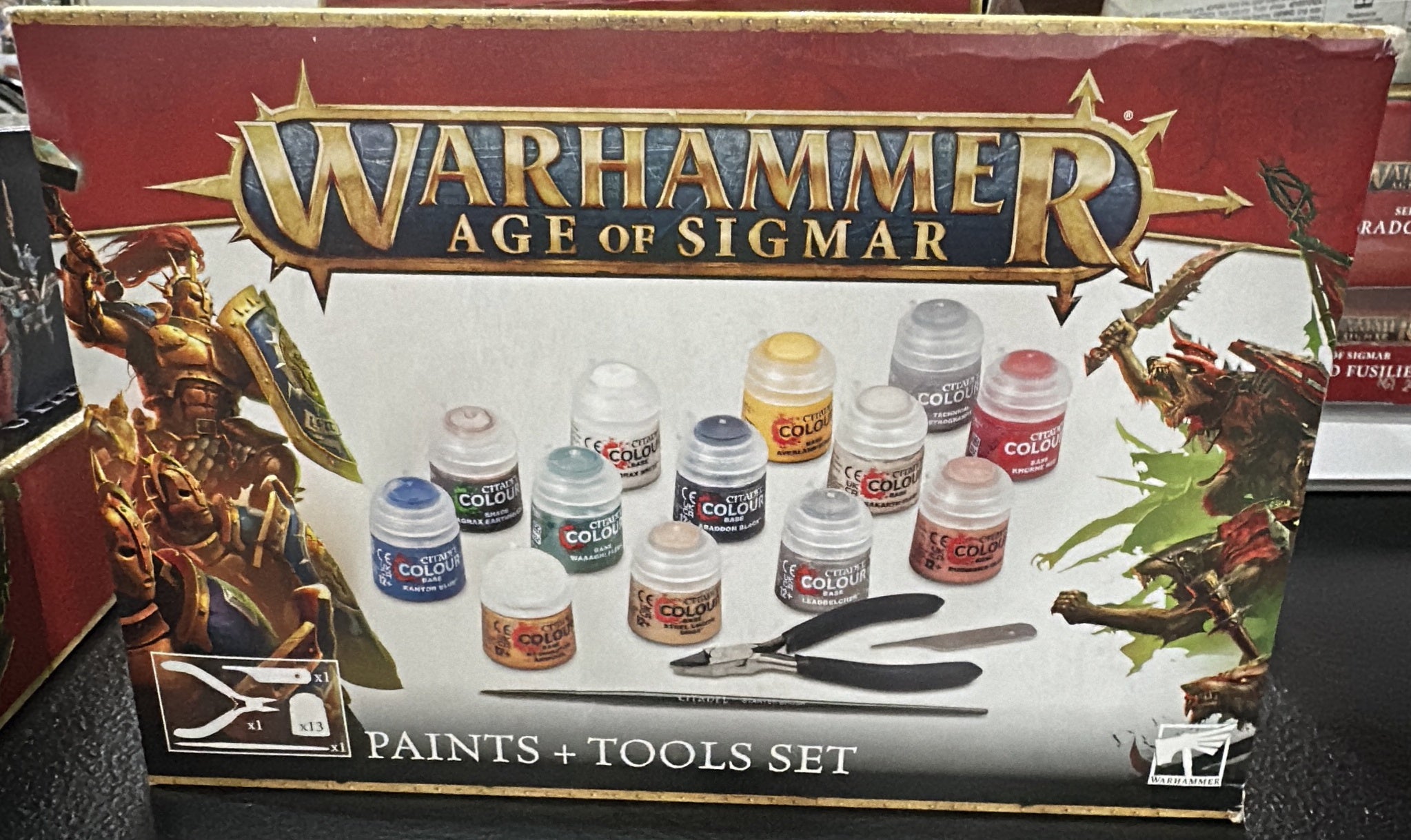 AOS Paints & Tools Set