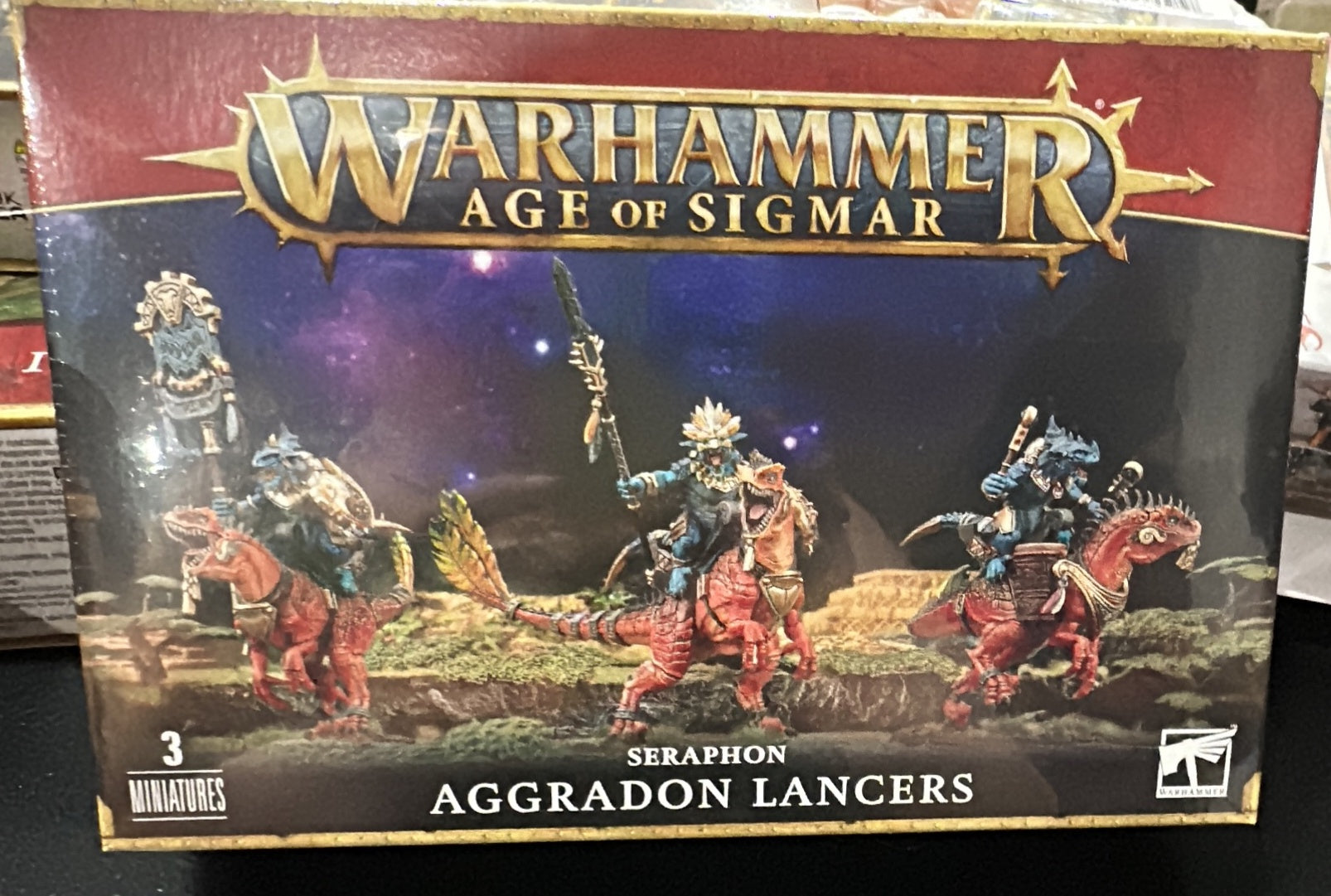 AOS Seraphon Aggradon Lancers