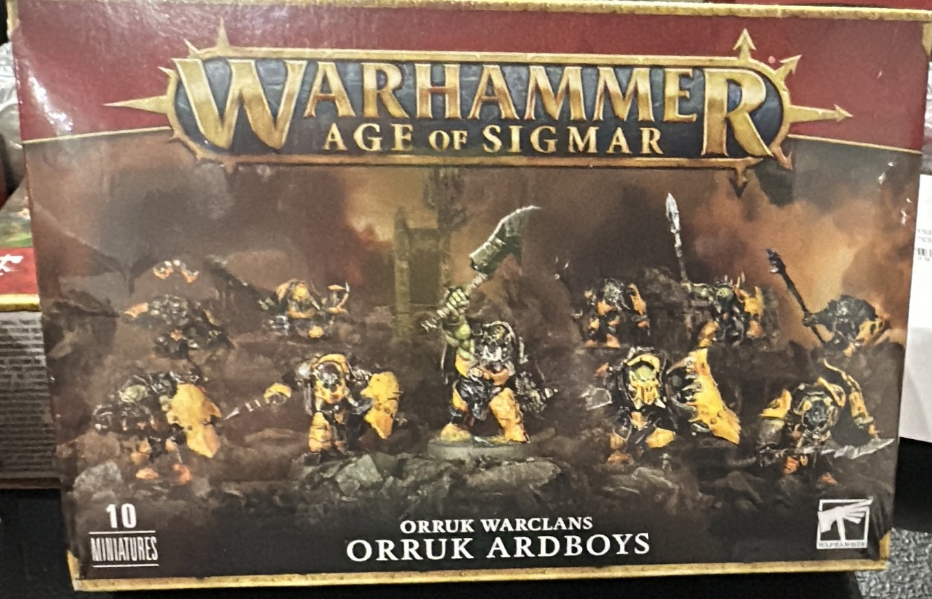 AOS Orruk Warclans Orruk Ardboys