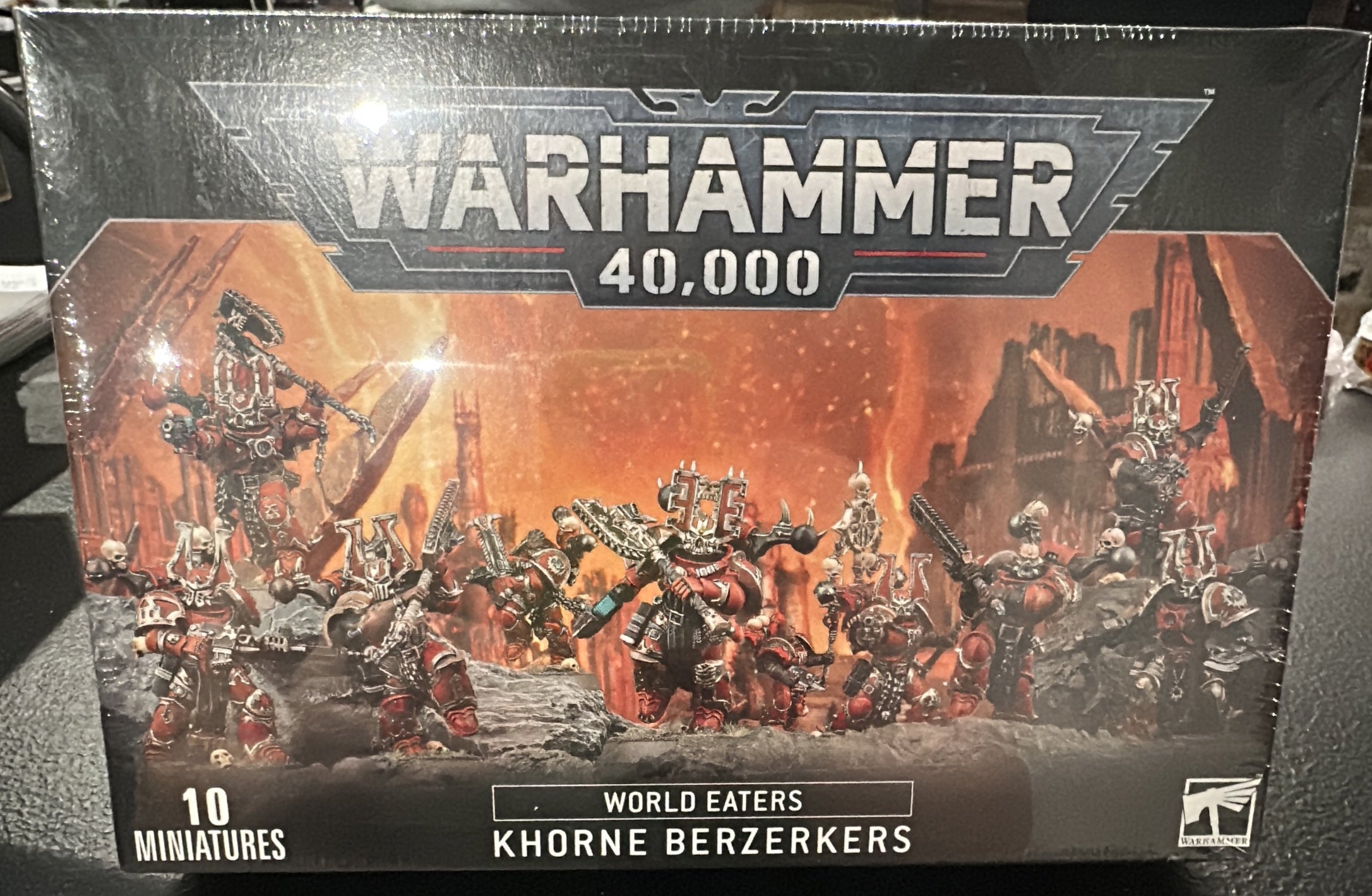 40K World Eaters Khorne Berzerkers