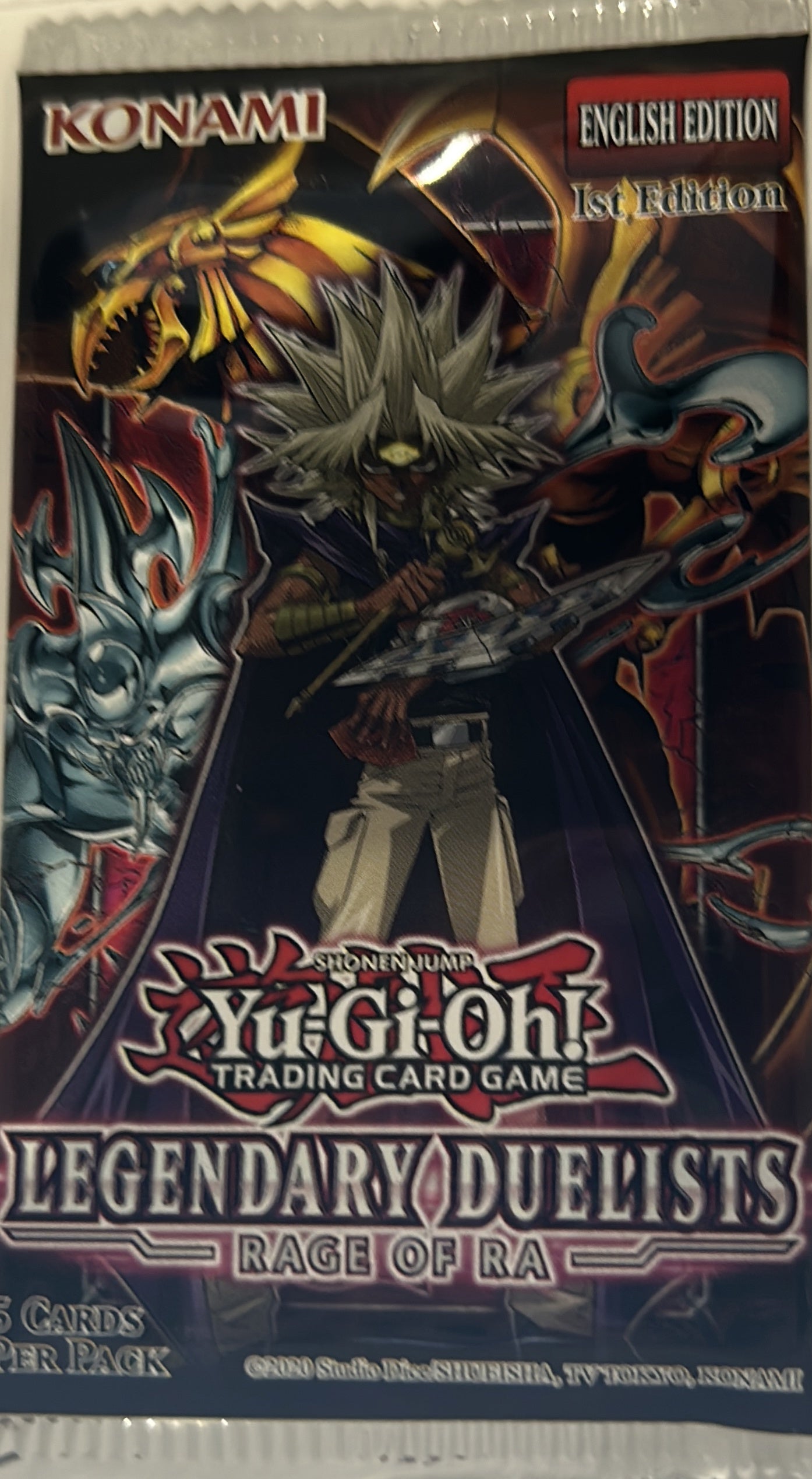 Legendary Duelists: Rage of Ra 1st Edition Booster Pack