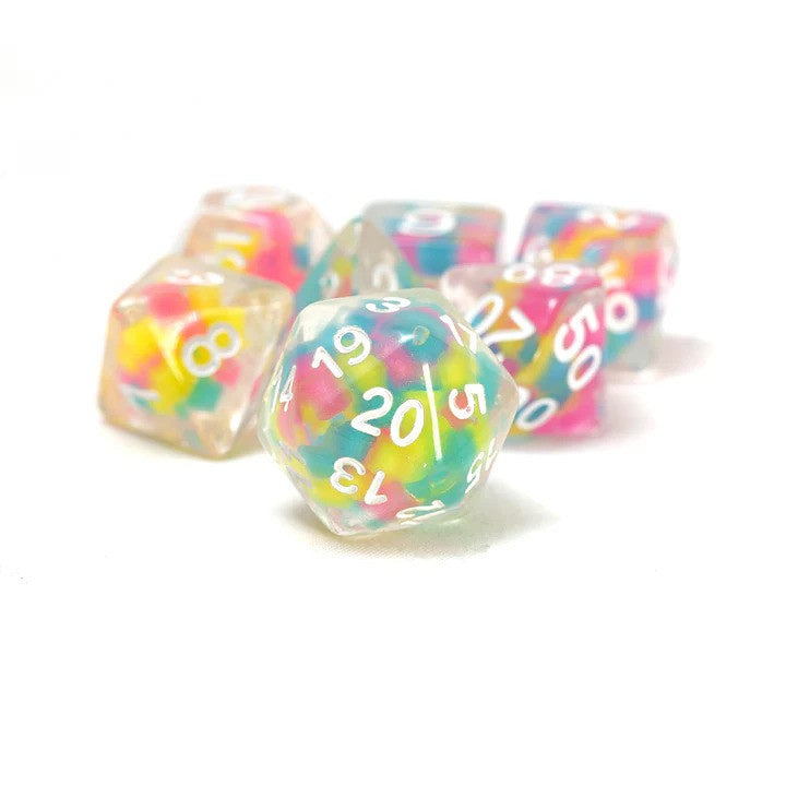 RPG Dice Set (7): Lucky Charm Glowworm